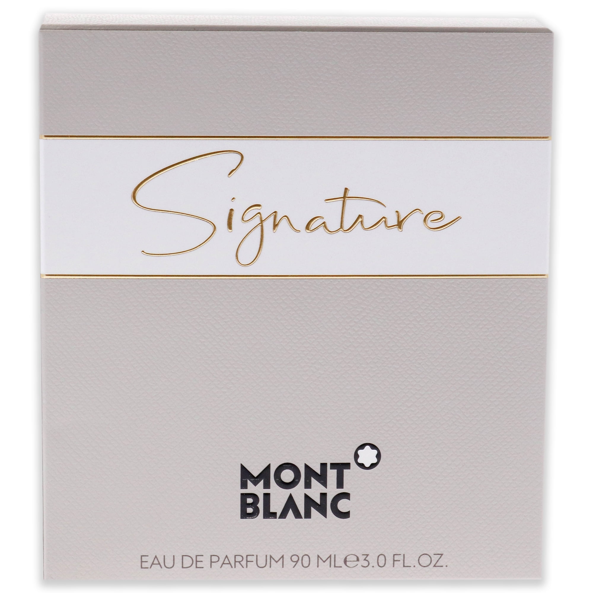 Mont Blanc Signature 3.0 oz EDP spray+ .25 EDP spray+ 3.3 lotion