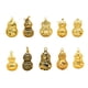 thumbnail image 5 of Jumpingount Colgantes de latón, calabaza, pez, nube de loto, colgante hueco, ligero, a prueba de decoloración, Retro, resistente, llavero, regalo para el Accesorios de disfraces Palabra NO5 Jumpingount AP016745-06, 5 of 6