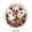 B, variant on Christmas Tree Christmas Suncatcher Ornament, Round Pearl Diamond Art Window Hanging Decoration, DIY Holiday Gifts for Adults and Teens