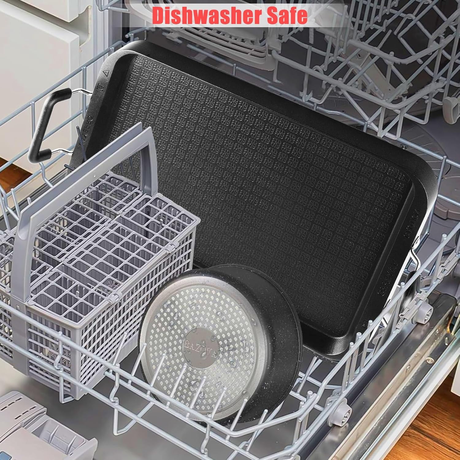 22 Inch Stove Top Griddle Non-Stick Aluminum Grill Pan for Gas Electric Indoor Outdoor Cooking Camping