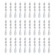 thumbnail image 2 of Juego de jarrones decorativos de plástico transparente y portavelas | 30 piezas para centros de mesa de bodas y hoteles | Soportes florales de 12 cm para eventos, 2 of 6