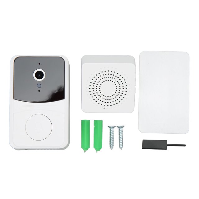 Timbre con video, timbre con video inteligente X7 con voz bidireccional, timbre con cámara, timbre con cámara, mejore su experiencia