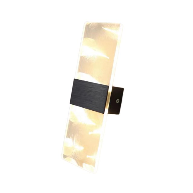 Lámpara de pared acrílica 6W jinwen aplique de pared 10x27cm Estilo D