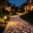 thumbnail image 4 of ZZkhGO 2cm Luminous Garden Pebbles, Teardrop Glow Stones for Walkways, Mixed Color Resin Stones with Waterproof Outdoor Durability for Flower Beds Fish Tanks, 4 of 7