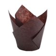thumbnail image 4 of Vasos de postre de 200 piezas, vasos de papel duraderos prácticos resistentes al aceite de calibre más grande para fiestas, heladerías, niños Marrón BLESIY Copas de postre, 4 of 7