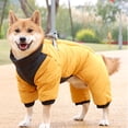 thumbnail image 1 of TIMIFIS Dog Clothes Jumpsuit With Straps Waterproof Puppy Winter Warm Dog Jacket Soft Cotton Snow Coat For Small And Medium-sized Dogs Cold Weather Puppy Clothing Dog Apparel & Accessories, 1 of 3