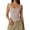 Khaki-01, variant on STETMN Women's Square Neck Tank Top Sleeveless Double Lined Basic Tops