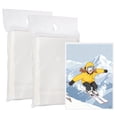 thumbnail image 1 of Uxcell Pochettes Mates pour Cartes, Protège-Cartes de Collection Parfaites pour Cartes à Collectionner & Baseball & Sports & Rassemblement de Magie & Cartes de Jeu de Magie (Blanc, 100 Pcs), 1 of 7