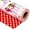 Christmas Pets, variant on Christmas Wrapping Paper Roll, Vintage Reversible Christmas Gift Wrap with Poinsettia Design, Watercolor Red Green Floral Gift Wrapping Paper Holiday Present Packaging (17 Inch X 33 Feet)