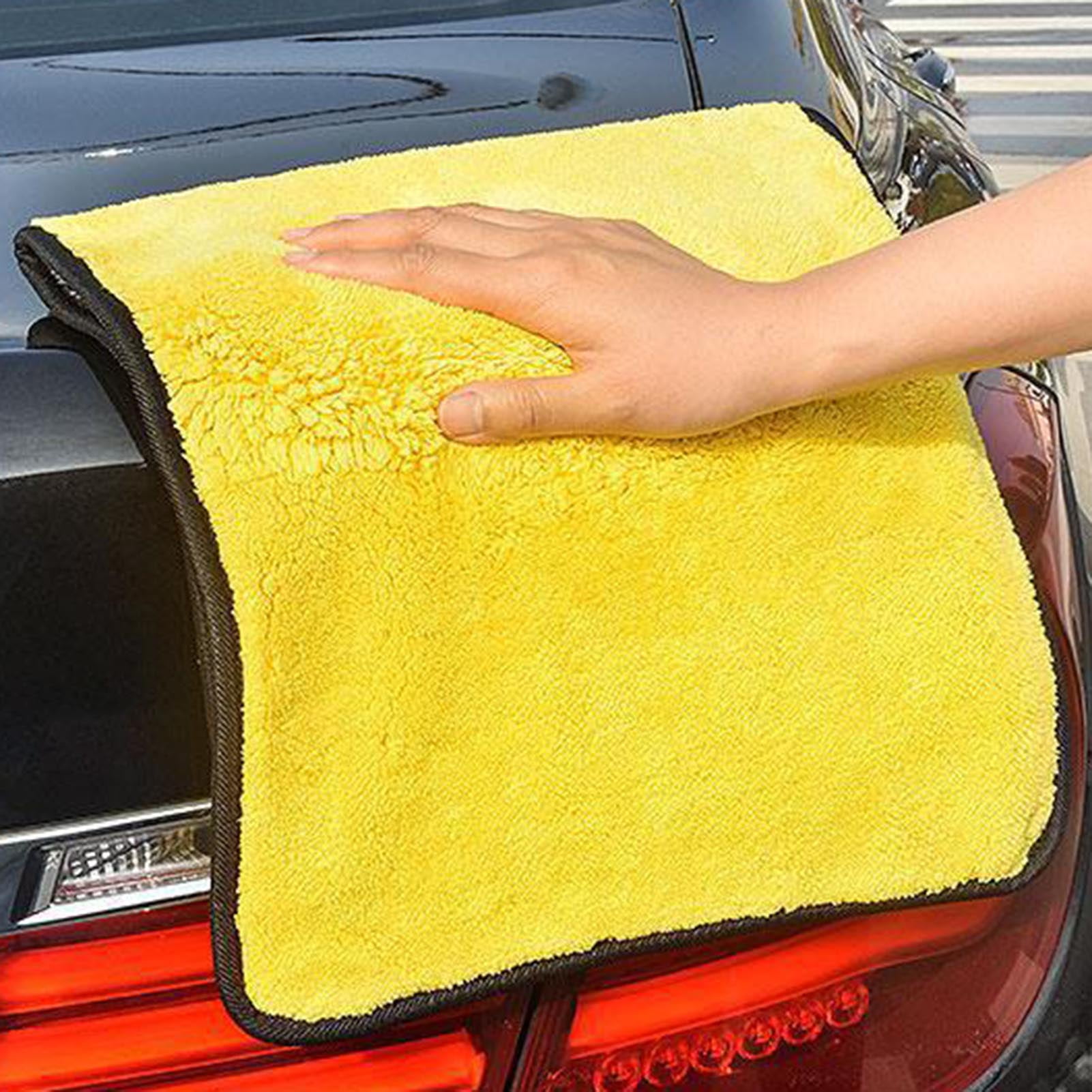 Travelwant 4Packs Professional Premium Microfiber Towels for Household Cleaning, DualSided Car
