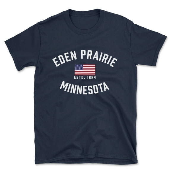 Eden Prairie Minnesota Patriot Men's Cotton T-Shirt