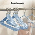 thumbnail image 5 of Hangers 10 Pack, Heavy Duty Clothes Hanger Plastic, Durable Plastic Shirt Hangers Coat Hangers For Closet, Adult Hangers For Everyday Standard Use Laundry Hanger Closet Hangers, 5 of 6
