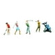 thumbnail image 5 of 4 figuras de golfistas en miniatura a escala 1:64, dioramas, mesa de arena para jugar al golf, decoración, figuras de golf al aire libre, modelo de con bolsa, 5 of 8