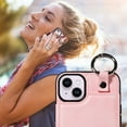 thumbnail image 6 of Nalacover for iPhone 14 Wallet Case with Card Slots & Metal Finger Ring, Durable PU Leather Back Double Magnetic Botton Flip Kickstand Purse Shockproof Phone Case,Rosegold, 6 of 10