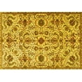 thumbnail image 1 of Ahgly Company Indoor Rectangle Persian Yellow Traditional Area Rugs, 4' x 6', 1 of 4