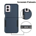 thumbnail image 5 of Njjex Shockproof Back Cover Cell Phone Case for Mororola G Power, Blue, 5 of 6