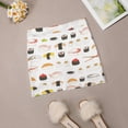 thumbnail image 7 of Sweet Sushi Pattern Women's skirt Sport Skort Skirt With Pocket Fashion Korean Style Skirt 4Xl Skirts Sushi Food Fish Pattern, 7 of 7
