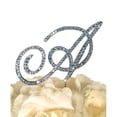 thumbnail image 5 of Unik Occasions Victorian Rhinestone Wedding Cake Topper, Silver, 5 of 7
