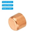 thumbnail image 4 of Uxcell 3/4 Inch ID Copper Pipe Fitting End Cap Sweat Plug Solder Connection Plumbing HVAC Air Conditioner, 4 of 6