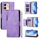 thumbnail image 3 of Funda para Vivo Y28 4G Cartera de Mano con Cremallera y Correa Cruzada Desmontable, 3 of 5