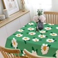 thumbnail image 3 of Tablecloth,print Polyester Rectangle Stain Resistant And Waterproof Tablecloth For Kitchen Dining Indoor Outdoor Buffet Tabletop Decoration(78inche), 3 of 4