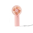 thumbnail image 2 of Portable Handheld Turbo Fan, Battery Powered Fan, 3 in Diameter, Pink, Personal Cooling, Outdoor Camping, 1 Pc, 2 of 3