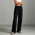 thumbnail image 5 of ClodeEU Women's High Waist Straight Leg Denim Jeans,Casual Loose Fit Zip Fly Denim Pants for Daily Wear ,Women's XXS-XXXL, 5 of 7