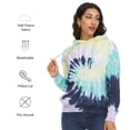 thumbnail image 2 of Tie Dye Fleece Sweatshirts, Pullover Hoodies & Sweaters For Men & Women Up to 5XL, 2 of 8