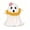 Cute Floral Ghost Figurine, variant on HOZVOMI Halloween Ghost Figurine, Mini Pumpkin Ghost Statue Tabletop Decorations for Festival Party Home Indoor Mantel Shelf Decor