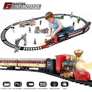 Wooden Train Set 12 PCS - Train Toys Magnetic Set Includes 3 Engines - Toy  Train Sets For Kids Toddler Boys And Girls - Compatible With Thomas Train  Set Tracks And Major Brands - Play22USA 