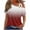 Wine, variant on Annhoo Womens Tops Summer Cold Shoulder One Side Double Strap T-Shirts Short Sleeve Vacation Blouses Loose Tees