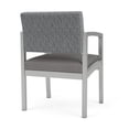 thumbnail image 3 of Pemberly Row Chaise d'Invité d'Attente pour Réception / Acier Argenté / Gris / Gris, 3 of 5