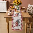 thumbnail image 2 of Roses Valentine's Day Table Runner 60 Inches Long Farmhouse Dress Scarves, Romantic Spring Floral Farmhouse Dining Tablerunner for Coffee Table/Kitchen Island/Party Décor, 13" x 60", 2 of 8