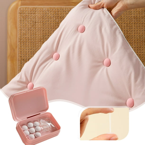 Duvet Clips Fasteners - 8Pcs Duvet Cover Clips, Unlock Comforter Clips, Non Slip Duvet Cover Holding Clips Keeps Comforter From Shifting