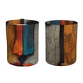thumbnail image 2 of Kdxio Abstract Colorful Duality Car Trash Can Garbage Car Accessories Trash Can Car Waste Bin for for Driver and Passenger Any Vehicle, 2 of 7