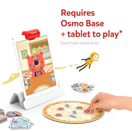 Osmo - Pizza Co. Game - Ages 5-12 - Communication Skills & Math - For iPad or Fire Tablet (Osmo Base Required)