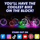 thumbnail image 5 of ¡Paquete azul de 4 neumáticos con luz LED para rueda de bicicleta con baterías incluidas! Obtenga 100% más brillo y visibilidad desde todos los ángulos para máxima seguridad, 5 of 5