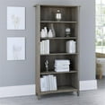 thumbnail image 2 of Scranton & Co Furniture Salinas Tall 5 Shelf Bookcase in Driftwood Gray, 2 of 7