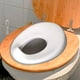 thumbnail image 4 of Asiento de entrenamiento para inodoro Asiento para orinal, de almacenamiento a mayoría inodoros de asiento para gris Yotijar Asiento de entrenamiento para ir al baño, 4 of 7