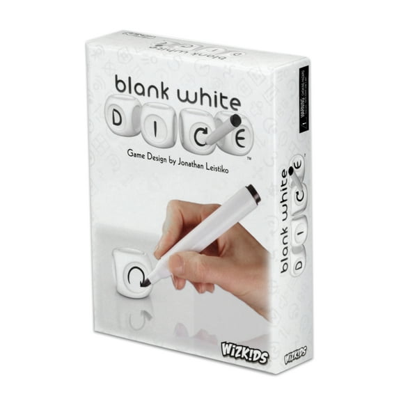 Wizkids Blank White Dice Game
