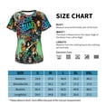 thumbnail image 4 of Suicide Harley Quinn Squad Women's T Shirts Round Neck Short-Sleeve Soft T-Shirt Summer Casual Tee Tops 3D Printing Tee Shirt, 4 of 6