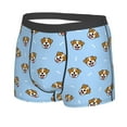 thumbnail image 2 of Balery Terrier Men's Boxer Briefs, Soft and Breathable Cotton Underwear with nylon Waistband-Small, 2 of 9