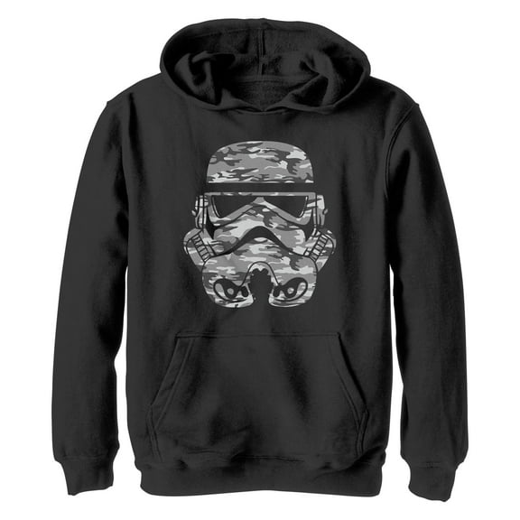 Boy's Star Wars: A New Hope Stormtrooper Camouflage Pull Over Hoodie