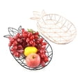 thumbnail image 3 of HOARBOEG Pineapple Shaped Stainless Steel Fruit Basket - Open Wire Bread & Snack Holder, Modern Kitchen Countertop Decor, 3 of 5