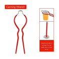 thumbnail image 4 of Kit de Mise en Conserve - Ensemble de 7 Pcs, Pinces de Mise en Conserve Non-Ensemble de Mise en Conserve Rouge, 4 of 5
