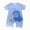 Z9-Sky Blue, variant on Newborn Baby Girl Clothes Cotton Bubble Romper for 0-6 Months Baby Baby Suits Cotton Infant And Toddler Crawling Clothes Newborn Baby Clothes