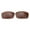 Brown - Polarized, variant on Walleva Ice Blue Polarized Replacement Lenses for Ray-Ban RB3498 64mm Sunglasses