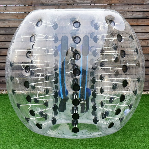 Costway 1 PC 1.5M Inflatable Bumper Ball Body Zorbing Ball Zorb Bubble Soccer/Football