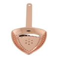 thumbnail image 4 of Bar Strainer, Cocktail Strainer Decorative Triangular Anti Rust Fine Filtration  For Home For Kitchen Mirror Finish,Gold Plated,Copper Plated, 4 of 8