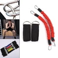 thumbnail image 3 of Leg Resistance Bands with Straps Resistance Training Yoga Training Workout red, 3 of 8